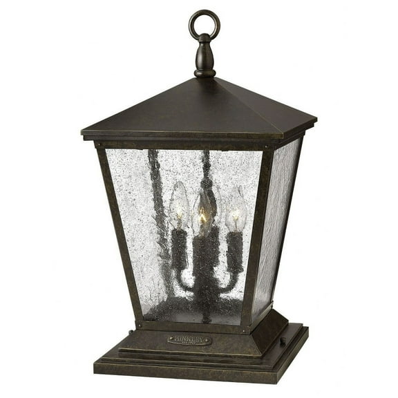 Hinkley Lighting - Four Light Post Top/ Pier Mount - Outdoor - Trellis - 4 Light
