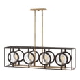 thumbnail image 1 of Hinkley Lighting - Fulham - 4 Light Linear Chandelier in Mid-Century Modern, 1 of 2