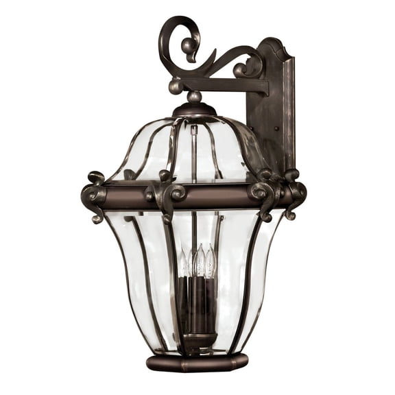 Hinkley Lighting H2446 25.75" Height 4 Light Lantern Outdoor Wall Sconce From Th