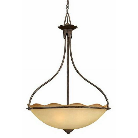 Hinkley Lighting H4282 4 Light Indoor Bowl Shaped Pendant from the Jardino Colle