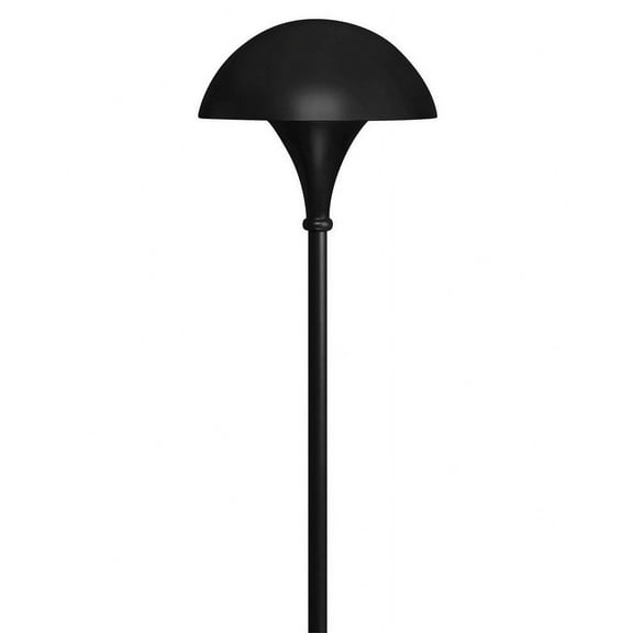 56000BK-Hinkley Lighting-Line Voltage Path - 1 Light 120V Line Voltage Mushroom Path Light - 9.5 Inches Wide by 26 Inches High-Black Finish
