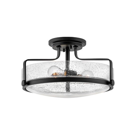 Hinkley Lighting - Harper - 3 Light Large Semi-Flush Mount in Transitional Style
