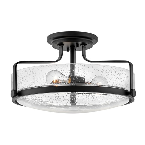 Hinkley Lighting - Harper - 3 Light Large Semi-Flush Mount in Transitional Style
