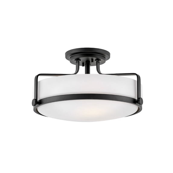 Hinkley Lighting - Harper - 3 Light Large Semi-Flush Mount in Transitional Style