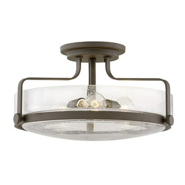 Hinkley Lighting - Harper - 3 Light Large Semi-Flush Mount in Transitional Style