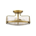 thumbnail image 1 of Hinkley Lighting - Harper - 3 Light Large Semi-Flush Mount in Transitional Style, 1 of 11