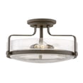 thumbnail image 1 of Hinkley Lighting - Harper - 3 Light Large Semi-Flush Mount in Transitional Style, 1 of 11