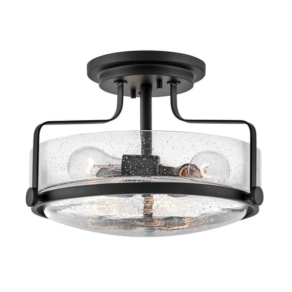 Hinkley Lighting - Harper - 3 Light Medium Semi-Flush Mount in Transitional