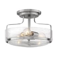 thumbnail image 1 of Hinkley Lighting - Harper - 3 Light Medium Semi-Flush Mount in Transitional, 1 of 8