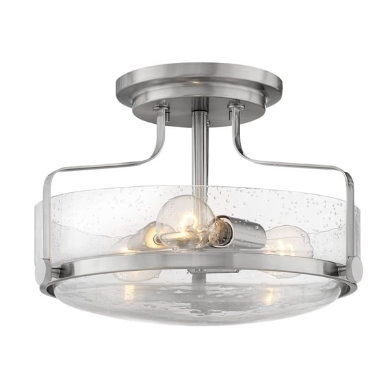 Hinkley Lighting - Harper - 3 Light Medium Semi-Flush Mount in Transitional