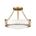 thumbnail image 1 of Hinkley Lighting - Hathaway - 16 Inch 32W 1 LED Medium Semi-Flush Mount, 1 of 7