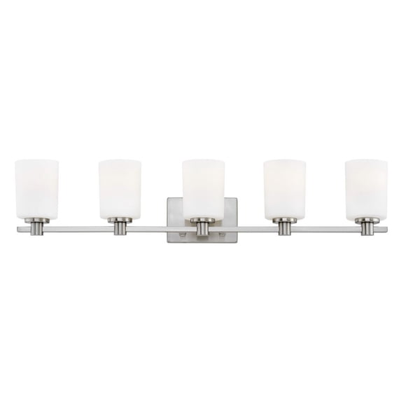 Hinkley Lighting - Karlie - 5 Light Bath Vanity in Transitional Style - 35.5