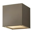 thumbnail image 1 of Hinkley Lighting - Kube - 15W LED Small Outdoor Up/Down Light Wall Lantern in, 1 of 7