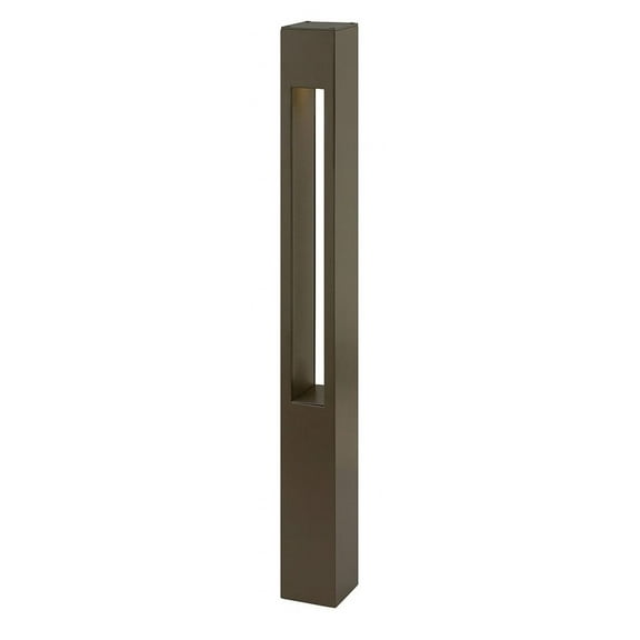 Hinkley Lighting - LED Bollard - Landscape - Atlantis - 120V 8W LED Square Large