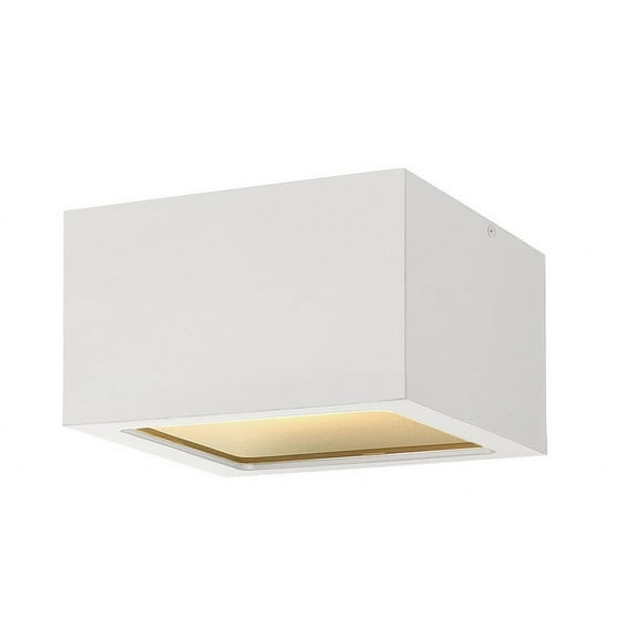 Hinkley Lighting - LED Flush Mount - Outdoor - Kube - 8W LED Small Outdoor Flush