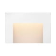 thumbnail image 1 of 1553SW Hinkley Lighting Taper - 12V 1.9W LED Horizontal Deck Light - 4.5 Inches Wide by 3 Inches High-Satin White Finish, 1 of 10