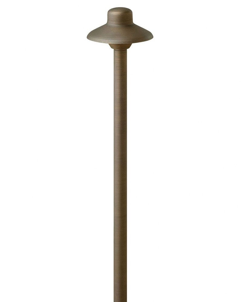 Matte Bronze Frosted Glass LED Pathway Light