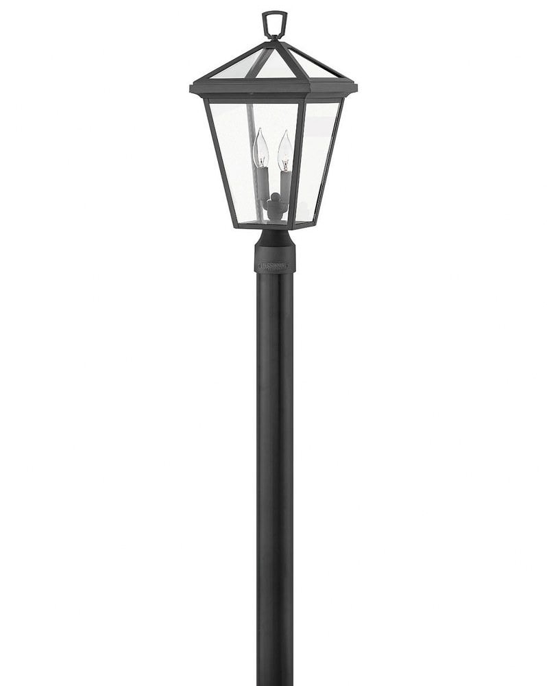 Estate Series Alford 20'' Museum Black LED Outdoor Post Lantern