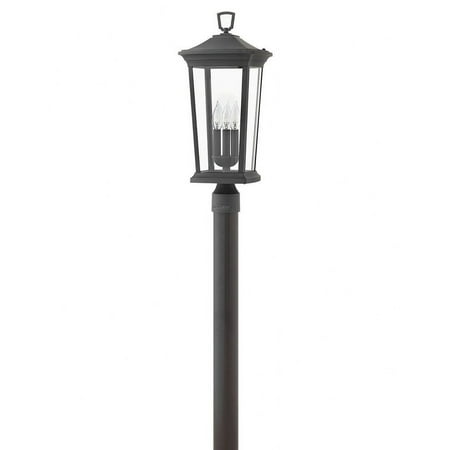 Hinkley Lighting - LED Post Top or Pier Mount Lantern - Bromley - 3 Light Large