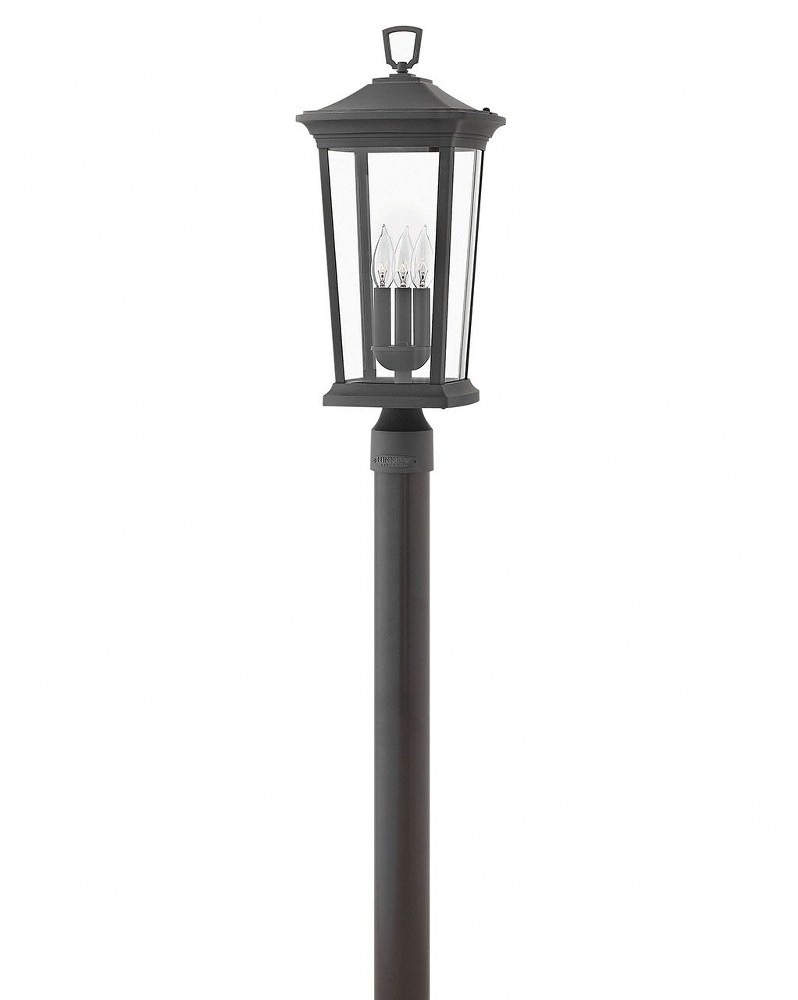 Hinkley Lighting - LED Post Top or Pier Mount Lantern - Bromley - 3 Light Large - image 1 of 6