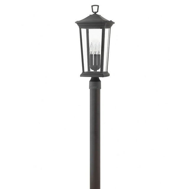 Hinkley Lighting - LED Post Top or Pier Mount Lantern - Bromley - 3 Light Large
