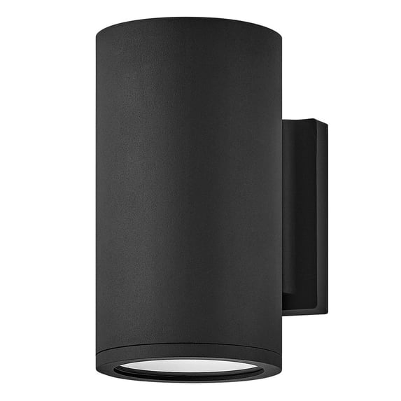 13590BK-LL Hinkley Lighting Silo - 6.5W 1 LED Small Outdoor Down Light Wall Lantern in Modern Style made with Coastal Elements for Coastal