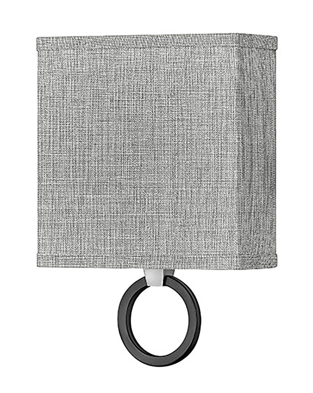 Galerie Brushed Nickel & Heathered Gray LED Wall Sconce