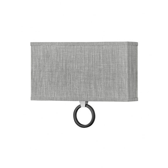 41203BN Hinkley Lighting Link - 32W 2 LED Wall Sconce in Traditional Style - 15 Inches Wide by 11.75 Inches High-Brushed Nickel Finish-Heathered Gray
