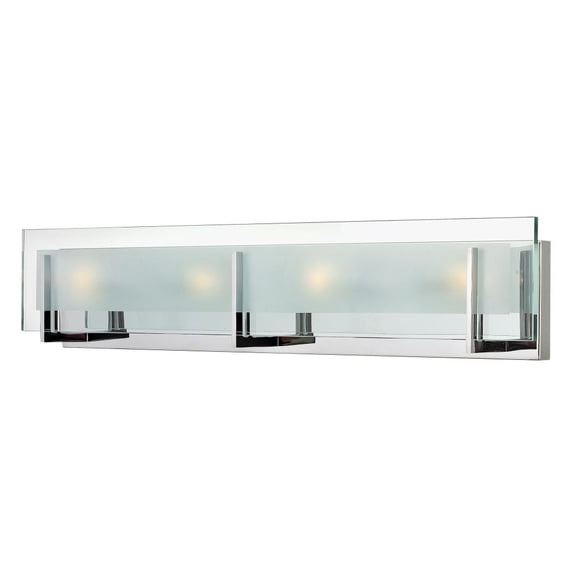 Hinkley Lighting - Latitude - 4 Light Bath Vanity in Transitional and Modern