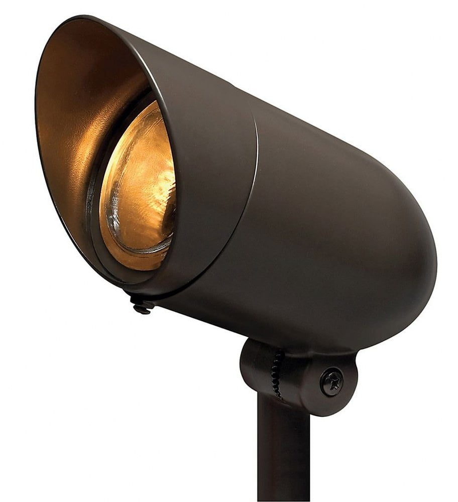 Bronze 75W Outdoor Landscape Spot Light with Clear Glass