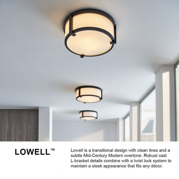 Hinkley Lighting - Lowell - 21W 3 LED Large Flush Mount In Modern Style-4.75