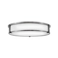 thumbnail image 1 of 3244AN-Hinkley Lighting-Lowell - 28W 4 LED Extra Large Flush Mount-4.75 Inches Tall and 24 Inches Wide-Antique Nickel Finish, 1 of 7