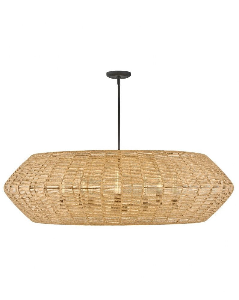40386BLK-CML-Hinkley Lighting-Luca - 112W 8 LED Extra Large