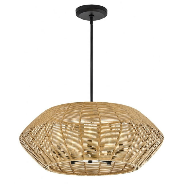 Hinkley Lighting - Luca - 25W 5 LED Medium Outdoor Chandelier In Coastal