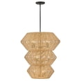 thumbnail image 1 of 40388BLK-CML Hinkley Lighting Luca - 50W 10 LED Double Extra Large Chandelier In Coastal Style-31.25 Inhces Tall and 27.75 Inches Wide-Black/Camel, 1 of 13