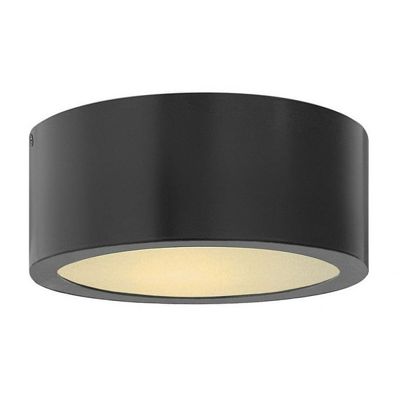 Hinkley Lighting - Luna - 8W LED Small Outdoor Flush Mount in Modern Style - 8
