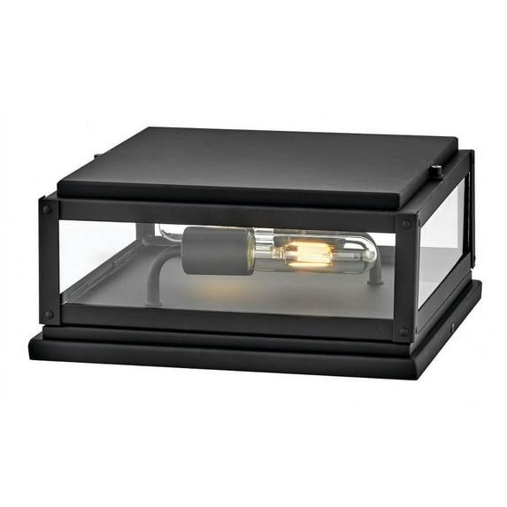 Hinkley Lighting - Max - 16W 2 LED Small Outdoor Pier Mount-7.5 Inches Tall and
