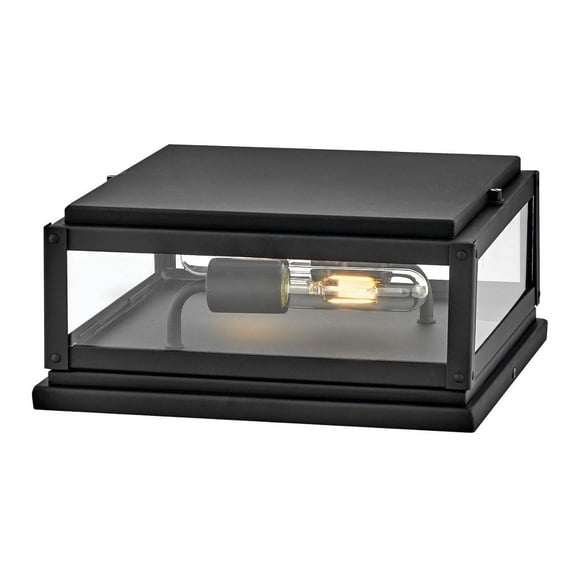 Hinkley Lighting - Max - 16W 2 LED Small Outdoor Pier Mount-7.5 Inches Tall and