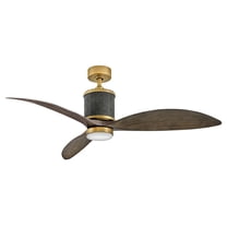 Hinkley Lighting - Merrick - 3 Blade Ceiling Fan with Light Kit In Transitional