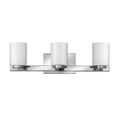 thumbnail image 1 of 5053CM-LED Hinkley Lighting Mileys - 3 Light Bath Vanity in Transitional Style - 21.5 Inches Wide by 7 Inches High-Chrome Finish-Cased Opal Glass, 1 of 8
