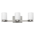 thumbnail image 1 of 5053BN-LED Hinkley Lighting Mileys - 3 Light Bath Vanity in Transitional Style - 21.5 Inches Wide by 7 Inches High-Brushed Nickel Finish-Cased Opal, 1 of 8