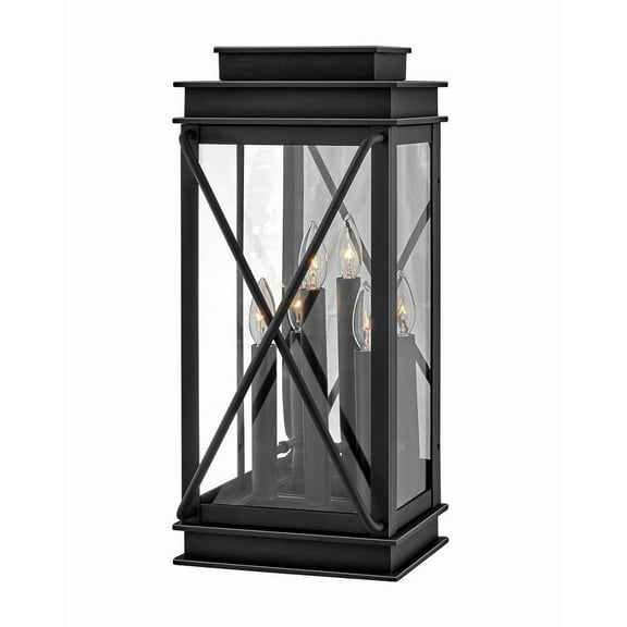 Hinkley Lighting - Montecito - 3 Light Large Outdoor Wall Mount Lantern in