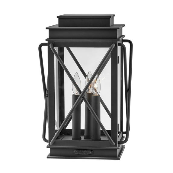 Hinkley Lighting - Montecito - 3 Light Medium Outdoor Pier Mount Lantern in