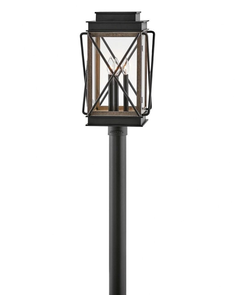 Hinkley Lighting - Montecito - 3 Light Medium Outdoor Post Top or Pier Mount