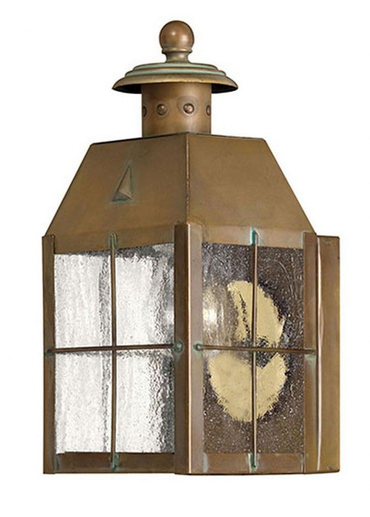 Hinkley Lighting - Nantucket - Brass Outdoor Lantern Fixture in - image 1 of 4