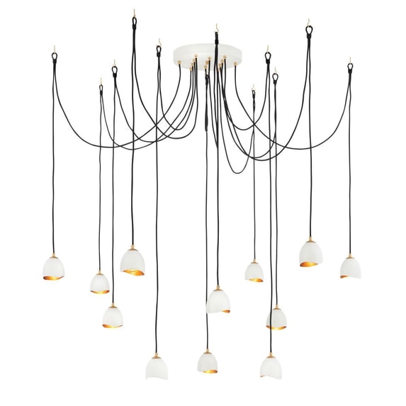 Hinkley Lighting - Nula - 12 Light Large Multi-Tier Chandelier in Modern-Glam