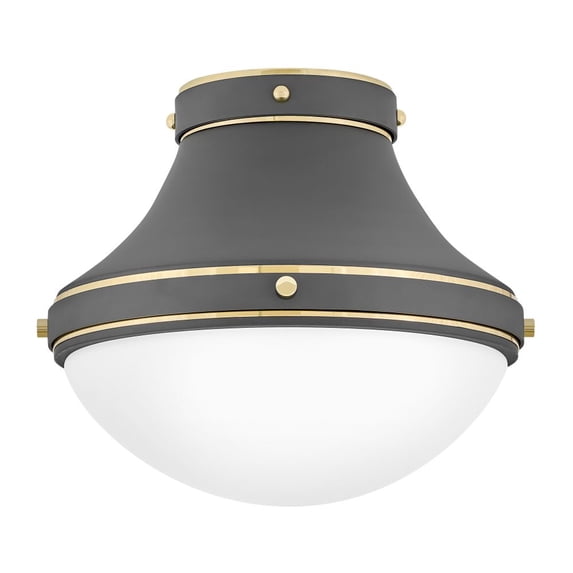 Hinkley Lighting - Oliver - 1 Light Flush Mount In Traditional and Transitional