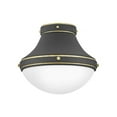 thumbnail image 1 of Hinkley Lighting - Oliver - 1 Light Flush Mount In Traditional and Transitional, 1 of 1