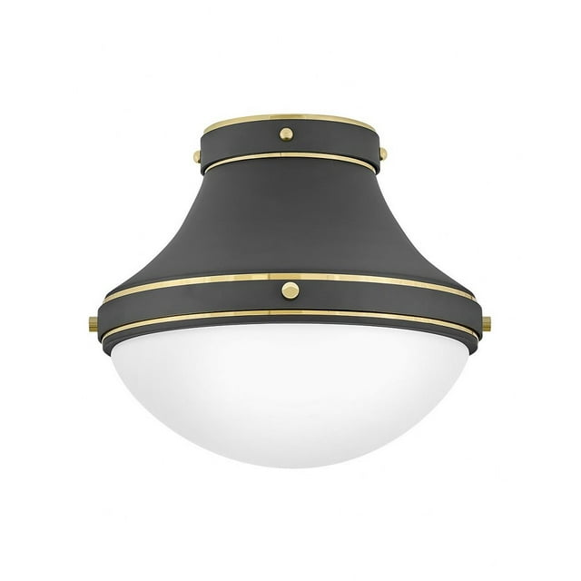 Hinkley Lighting - Oliver - 1 Light Flush Mount In Traditional and Transitional