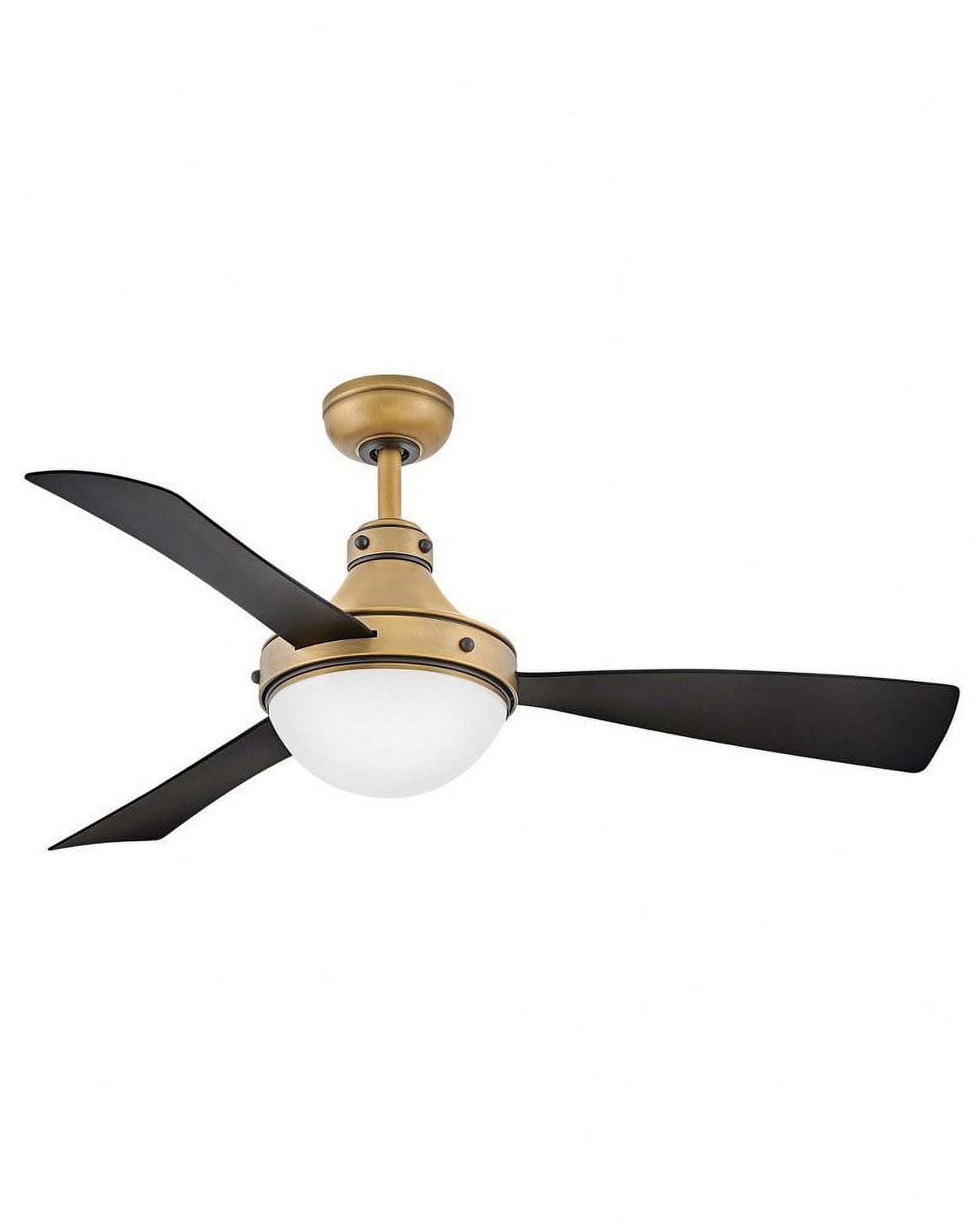 Hinkley Lighting - Oliver - 3 Blade Ceiling Fan with Light Kit In Traditional